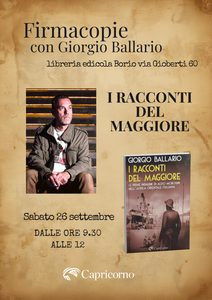 Sabato 26 settembre 2026