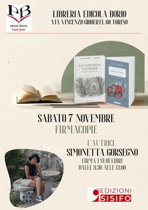 Sabato 7 novembre 2026